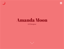 Tablet Screenshot of amanda-moon.com
